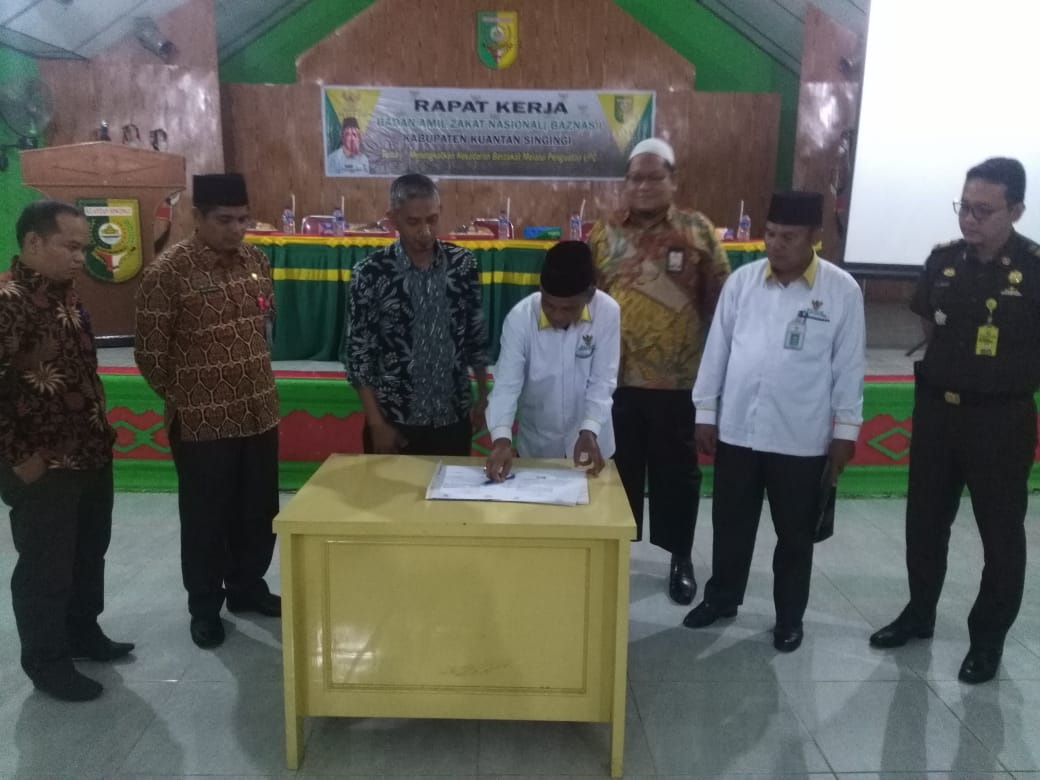  Baznas Kuantan Singingi Gelar Rapat Kerja Tahun 2019 
